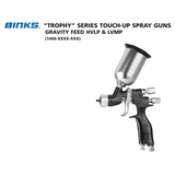 Binks Trophy Touchup Gravity Spare Parts & Manual